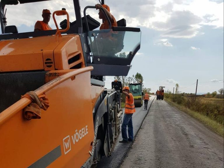 Unde s-a lucrat, peste vară, pe drumurile naționale din Timiș