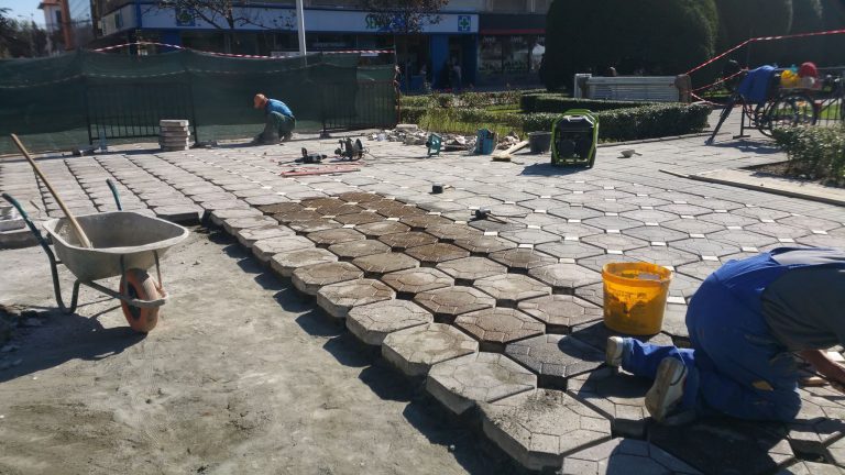 Piața Victoriei, în reparații. Reabilitarea totală va avea loc abia din 2022