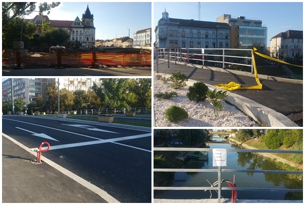 Podul Dragalina, o bucurie pentru șoferi, pericol pentru pietoni, dezamăgire pentru bicicliști