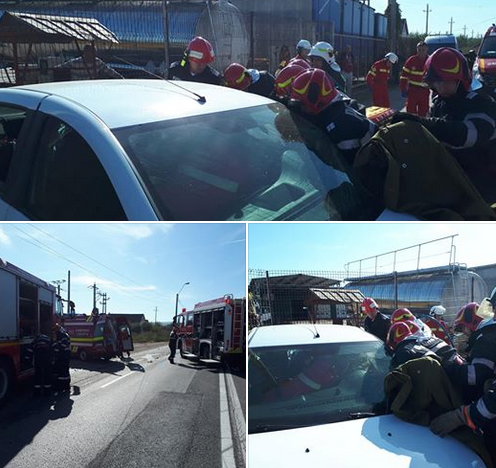 5 persoane au ajuns la spital, în urma unui accident pe drumul dintre Deva și Hunedoara VIDEO