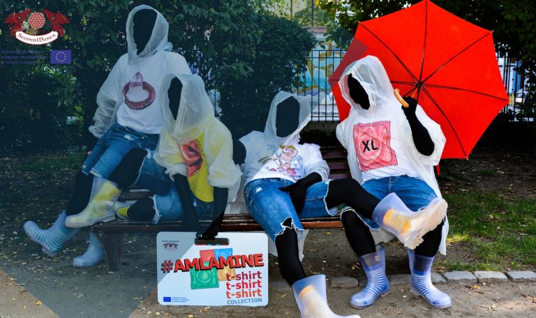 #AMLAMINE: colecție de tricouri pentru tineri despre protecția împotriva HIV