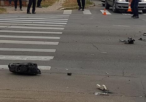 Update: Șoferul care a fugit după ce a lovit o fetiță pe zebră, prins de polițiști