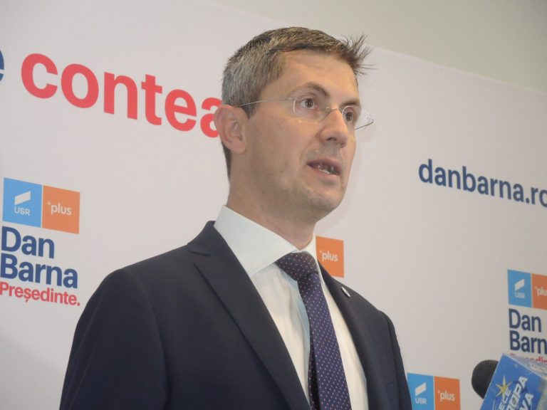 Dan Barna, în vizită la Timișoara, militează pentru două tururi la alegerile locale VIDEO