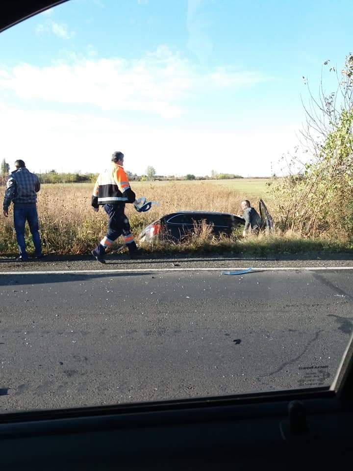 Accident grav pe DN69, în apropiere de Timișoara. Patru persoane au fost rănite
