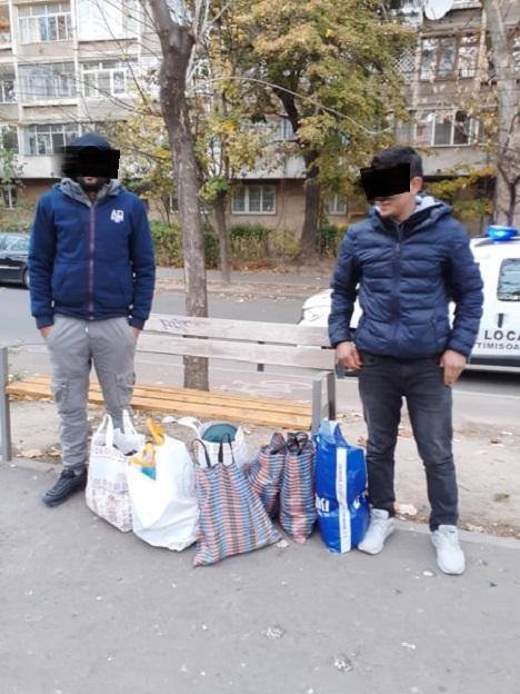 Migranți, prinși în Timișoara