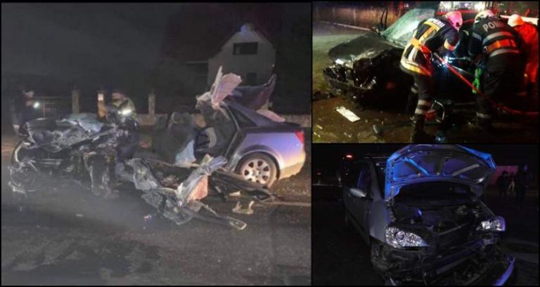 Accident grav: mai multe mașini s-au făcut praf. Victimele sunt în stare gravă / VIDEO