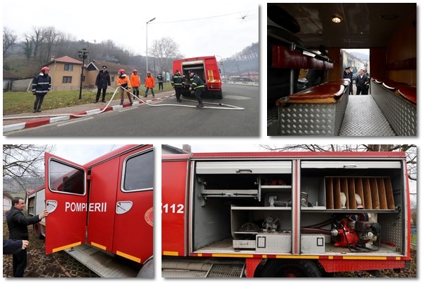 Dotări noi pentru pompierii din Nădrag