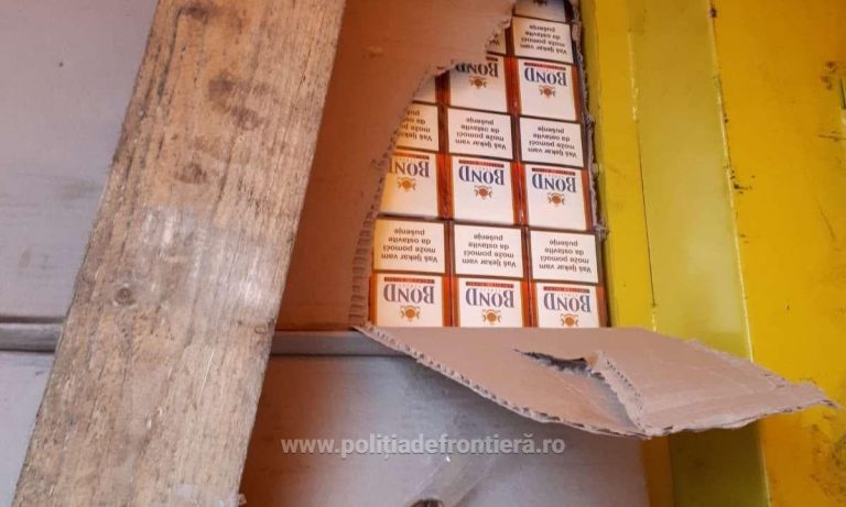Cu TIR-ul burdușit de țigări de contrabandă,  spre Ungaria