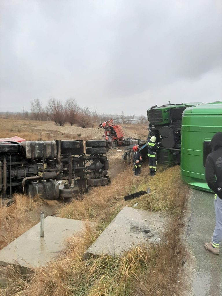 Grav accident pe centura Lugojului / VIDEO