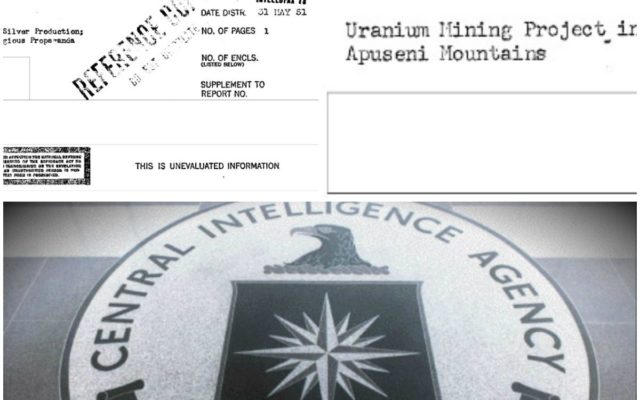 Document desecretizat al CIA | Aurul, argintul și uraniul din Apuseni finanțau operațiunile de spionaj ale URSS