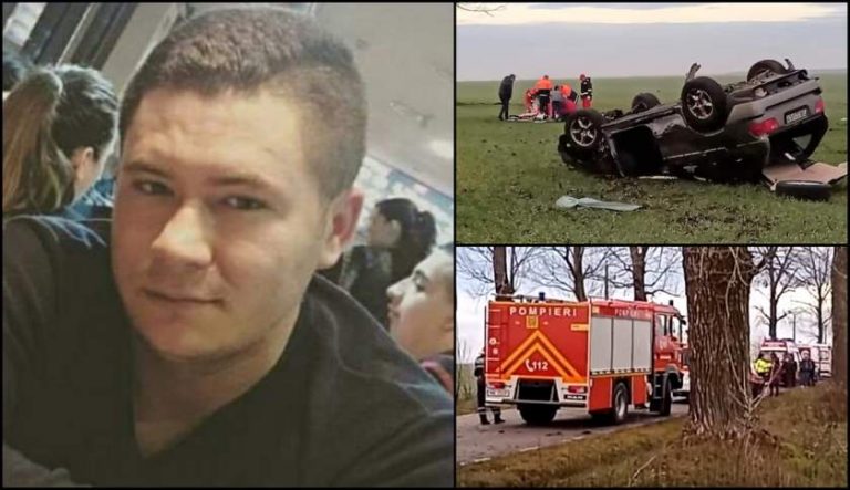 Accident groaznic în prima zi de Crăciun. Un tânăr de 25 de ani a pierit în drum spre serviciu / VIDEO