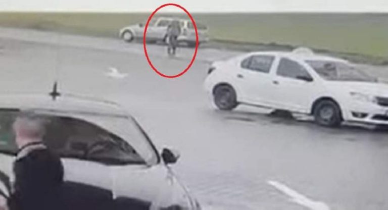 Femeie lovită mortal, în faţa familiei / VIDEO