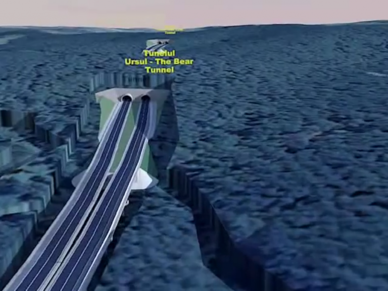 Stadiul construirii lotului II din Lugoj – Deva, secțiunea cu tuneluri