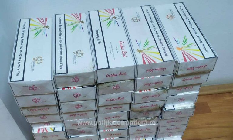 Bărbat reținut, după ce a fost prins cu țigări de contrabandă la frontieră