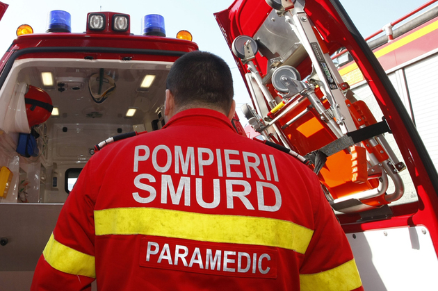 Un pacient a căzut de la etajul 1 al Clinicii de Chirurgie Maxilo-Facială Timișoara
