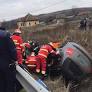 Grav accident de circulație: un bărbat și-a pierdut viața după ce s-a răsturnat cu mașina
