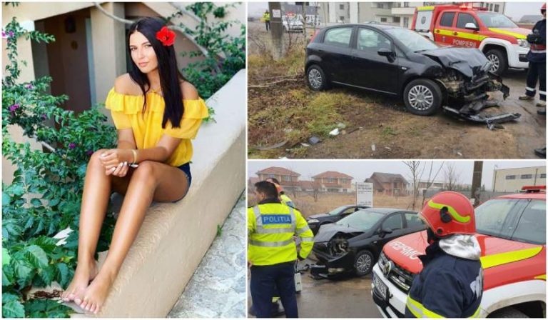 Una dintre victimele accidentului de ieri de la Dumbrăvița, în stare gravă. I s-a făcut rău la volan