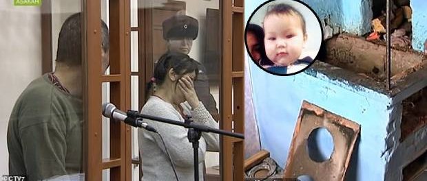 Copil ars de viu într-o sobă cu lemne pentru că plângea