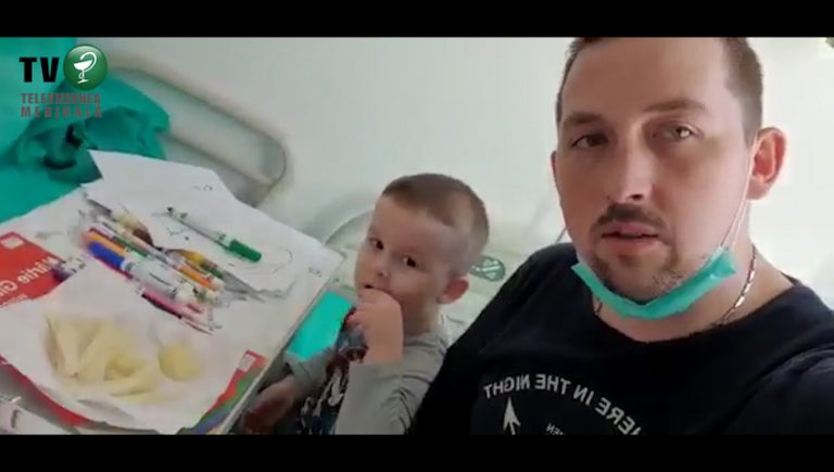 Băiețelul de 4 ani care este internat la Victor Babeș cu coronavirus, împreună cu tatăl său, sunt bine VIDEO
