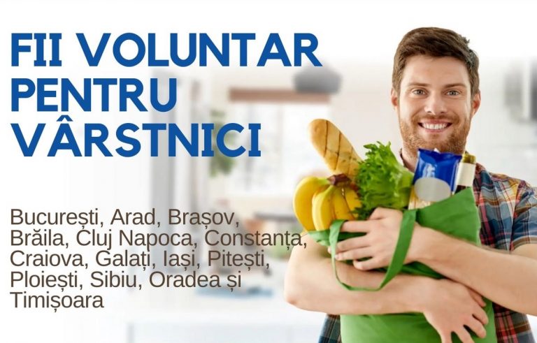 Fundația Regală Margareta a României se alătură voluntarilor care ajută pensionarii
