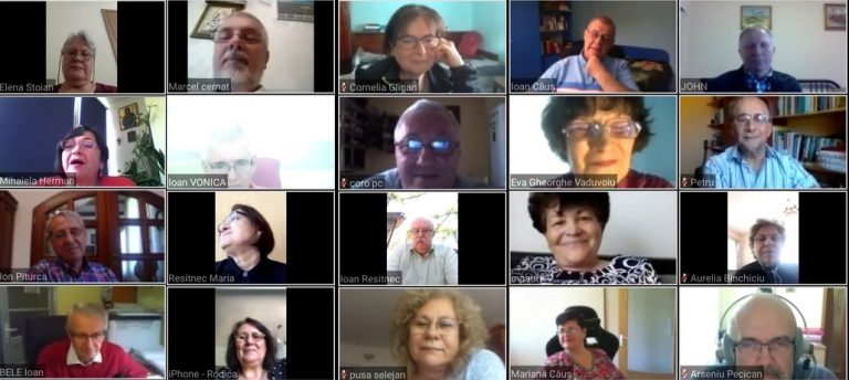 Au ciocnit un pahar de șampanie online, la 40 de ani de la absolvirea facultății