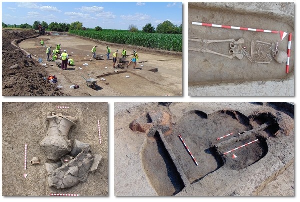 Descoperiri arheologice imporante pe șantierul centurii Timișoara Sud FOTO-VIDEO