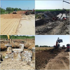 Vremea bună reporneste motoarele utilajelor pe centura sud