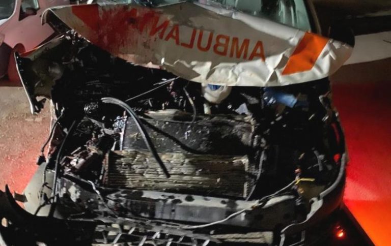 Un șofer de ambulanță băut a provocat un accident în care au murit doi măgari