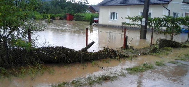 Ploile care s-au abătut peste Banat și Crișana au început să facă probleme