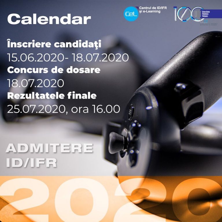 Admiterea 2020 la UPT: învățământ la distanță și cu frecvență redusă