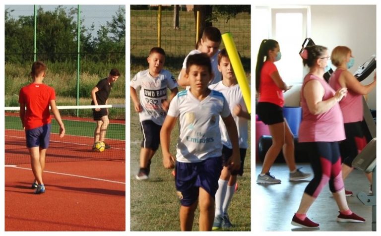 La Șandra toată lumea face mișcare de parcă se pregătesc de Olimpiadă FOTO-VIDEO
