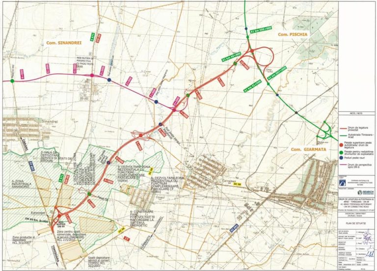 O firmă italiană vrea să construiască noua legătură cu autostrada