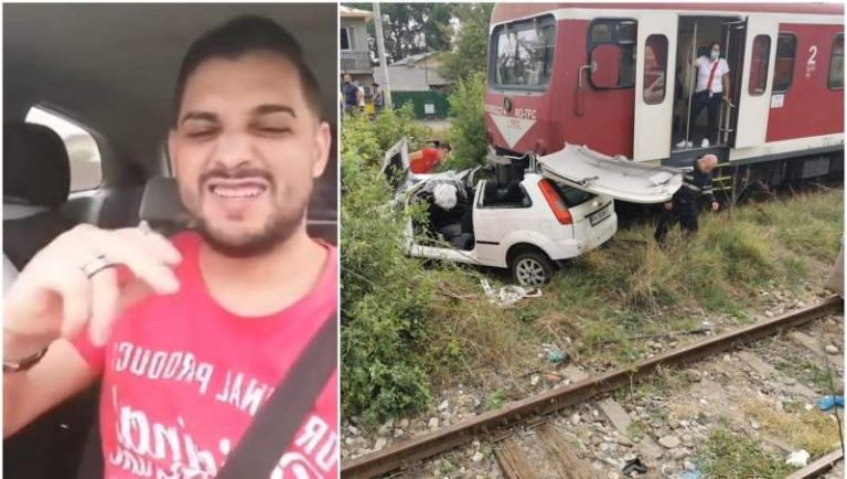 Un lăutar a murit spulberat de tren, cu muzica la maxim şi Live pe Facebook / VIDEO