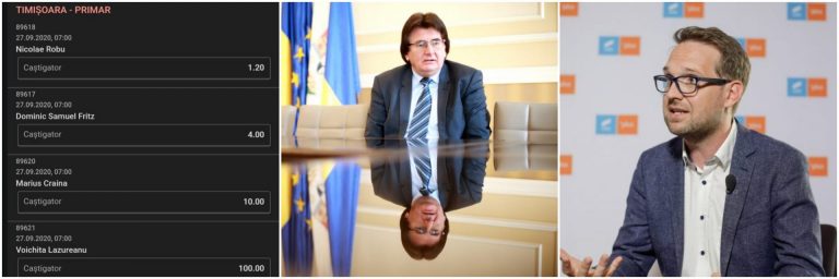 Cotele bookmaker-ilor pentru alegerile locale. Ce candidat e favorit la câștigarea lor, la Timișoara