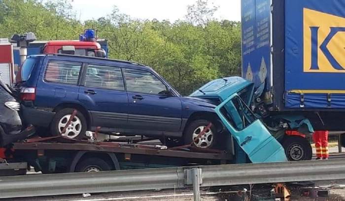 Șofer român strivit în cabina micului său camion, în Ungaria