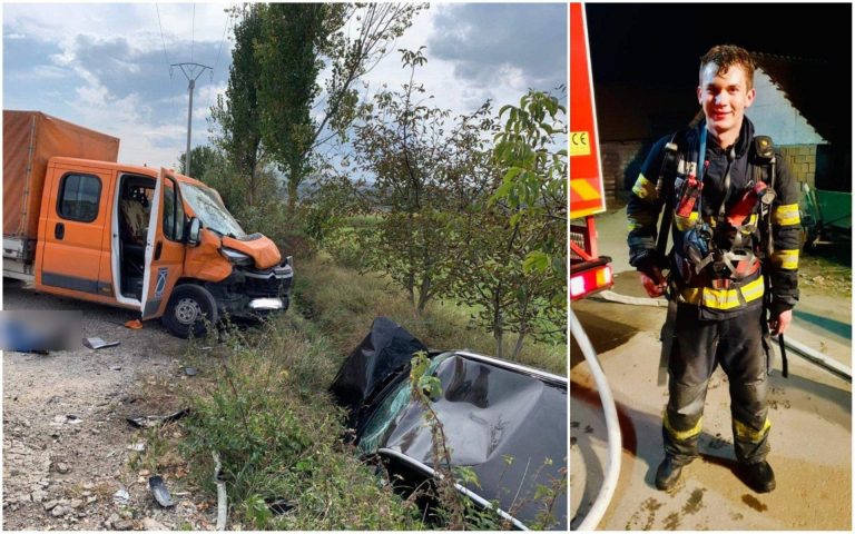 Un tânăr pompier din Timișoara, erou pentru victimele unui accident cumplit. Deși liber, a tras mașina pe dreapta și a acordat primul ajutor