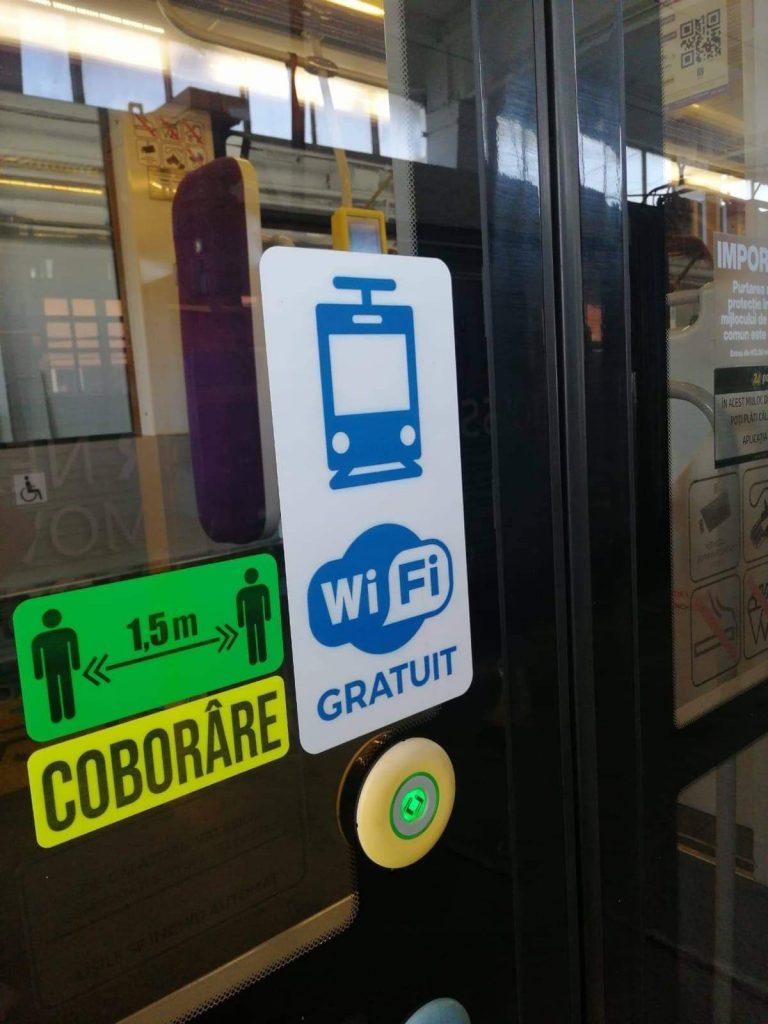 Wi-Fi, în toate mijloacele de transport din Timișoara
