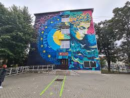 Două picturi murale de mari dimensiuni înfrumusețează exteriorul a două școli din Timișoara, realizate în cadrul proiectului CoSpIRom, coordonat de către UVT