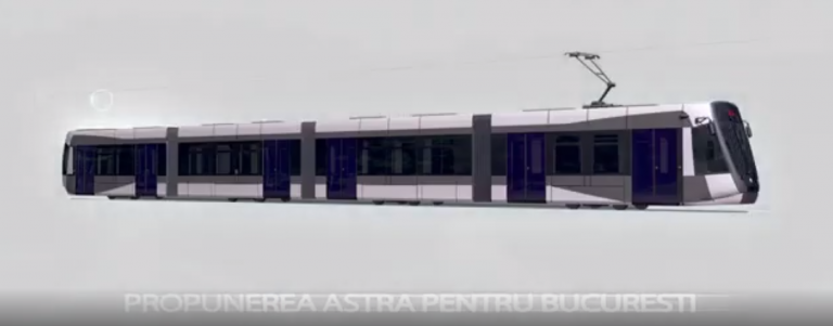 Cum vor arăta tramvaiele pentru Bucureşti construite de Astra Arad