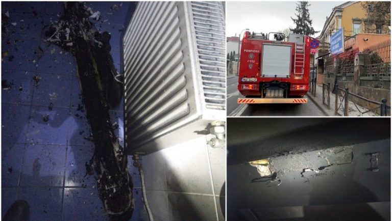 Incendiu la Spitalul CFR din Cluj-Napoca