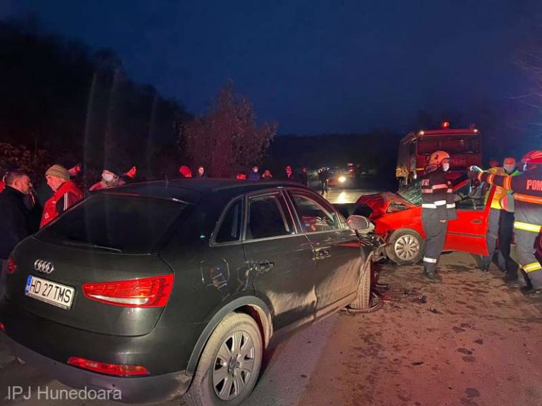 Accident cu mai multe victime în Banat