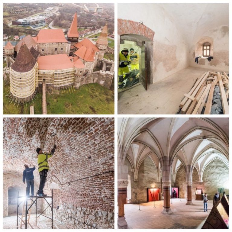 Agenția pentru Dezvoltare Regională Vest dă un nou aspect Castelului din Hunedoara