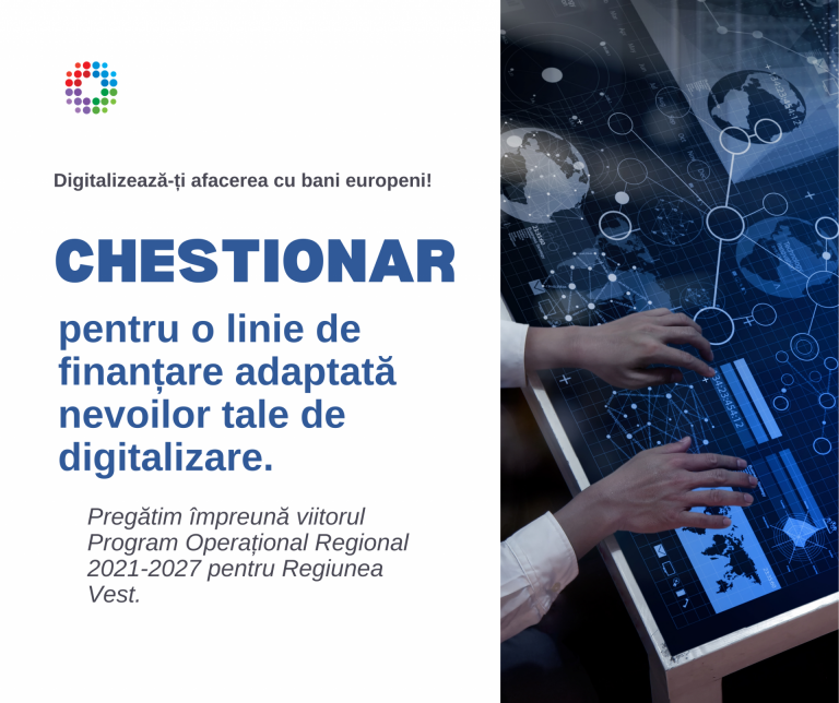 Cine vrea fonduri europene trebuie să răspundă la chestionar