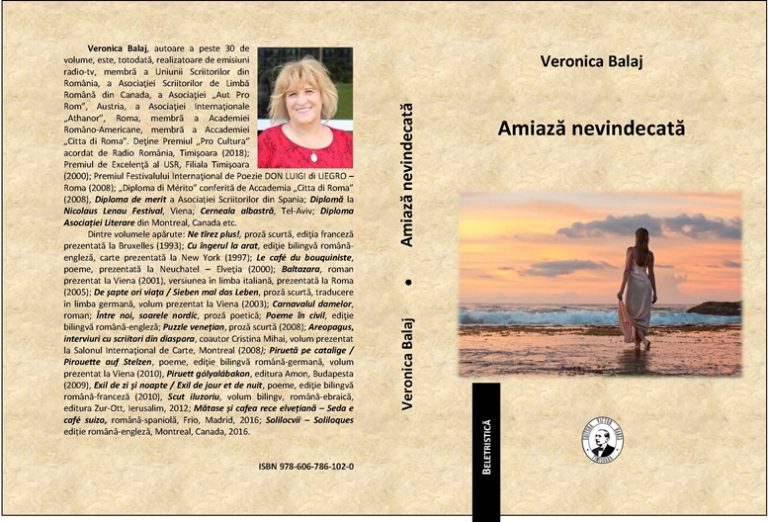 Un roman existențial: Amiază nevindecată, de Veronica Balaj