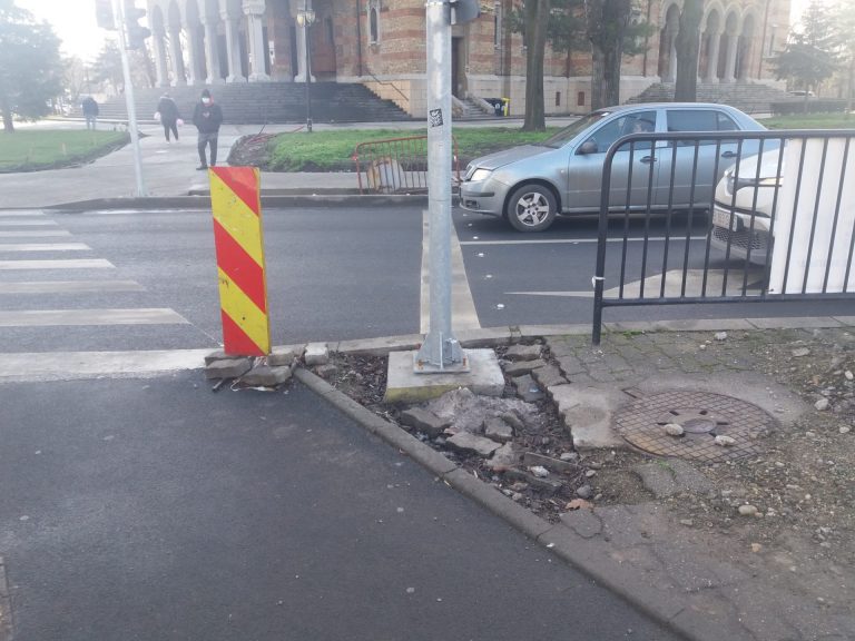 Timișoara | Problema trotuarelor nefinalizate rămâne de actualitate