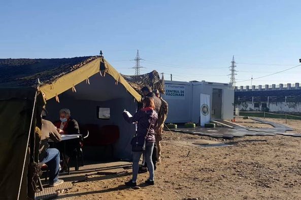 Maratonul vaccinării continuă, la Stadionul CFR