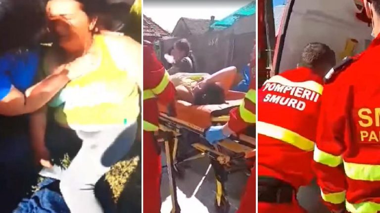 Polițiști din vestul țării, acuzați că au agresat o femeie pe stradă, pentru că nu purta mască VIDEO