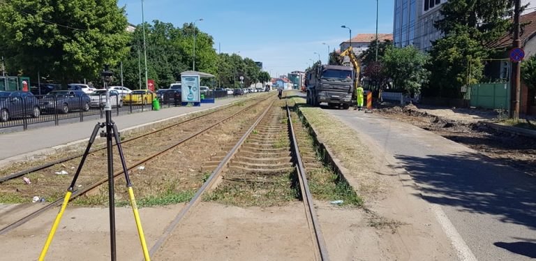 Devieri ale mijloacelor de transport în comun din Timișoara, din cauza lucrărilor