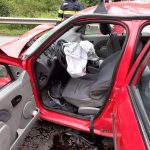 Accident grav s-a produs astăzi pe DN 66, în Petroşani (3)