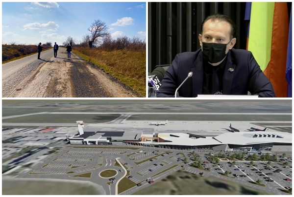 Hub european la Aeroport și program de investiții în drumuri mici, anunțurile premierului la Timișoara VIDEO